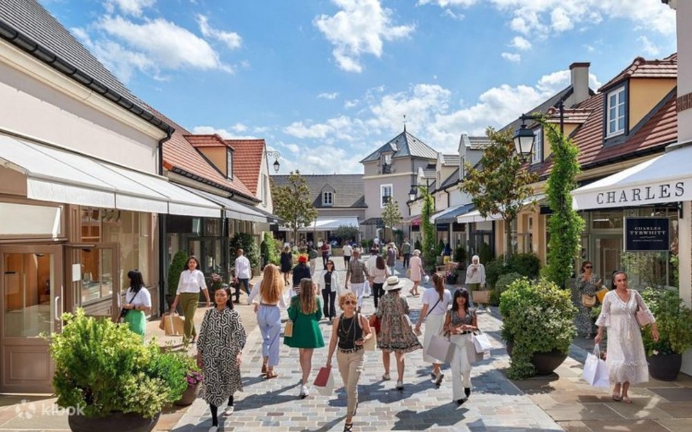 Shop luxury brands and strut in style at the La Vallée Village Outlet