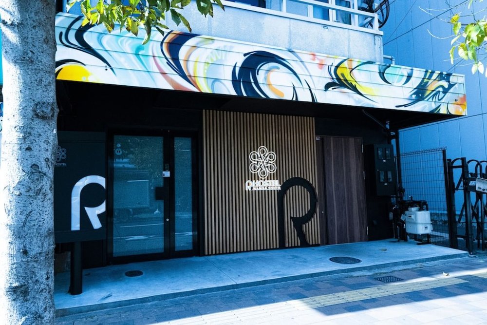 R Hostel Namba South entrance near Shin-Imamiya Station
