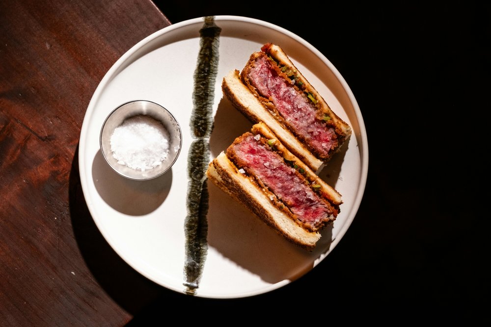 wagyu katsu sando at Bar des Prés | Photo Credits: Alex Gonzo on Pexels
