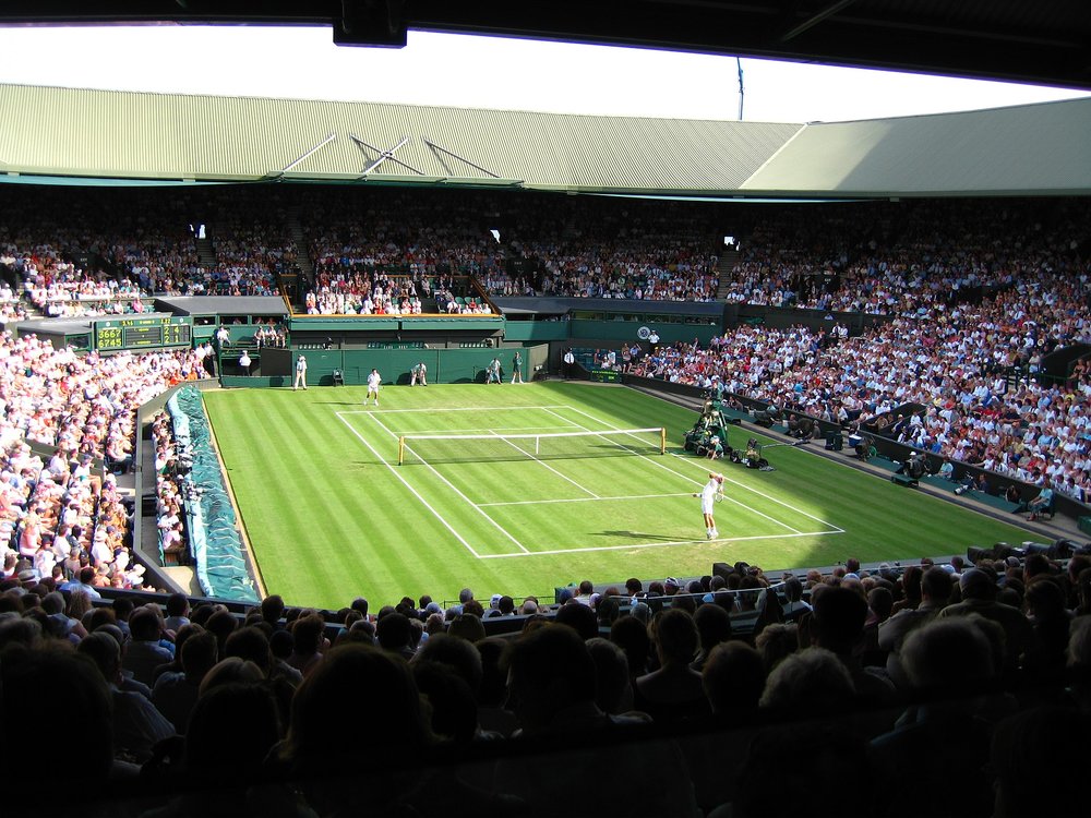 Center court at Wimbledon | Photo Credits: Spiralz on Wikimedia