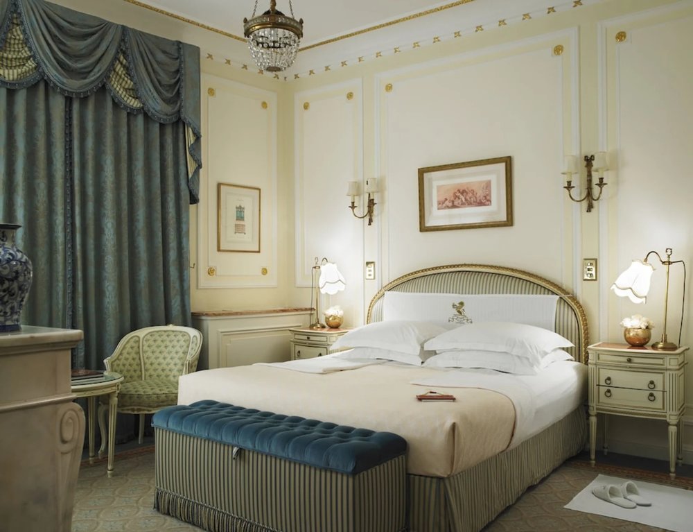 Elegant guest room at The Ritz London with classic decor