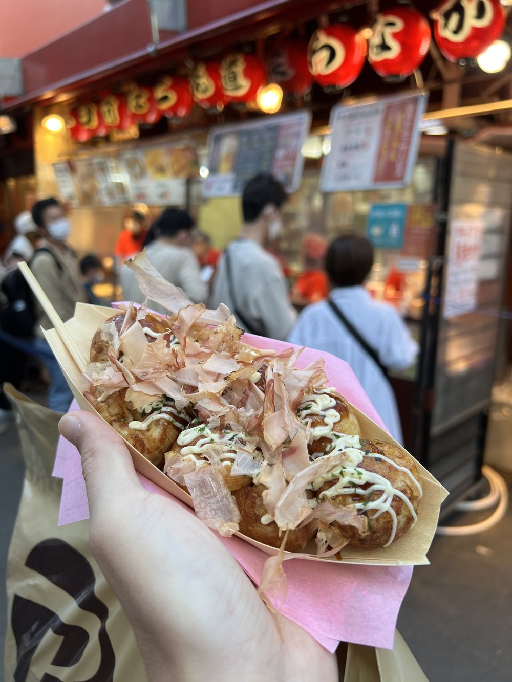 Try Japan’s classic street food, takoyaki