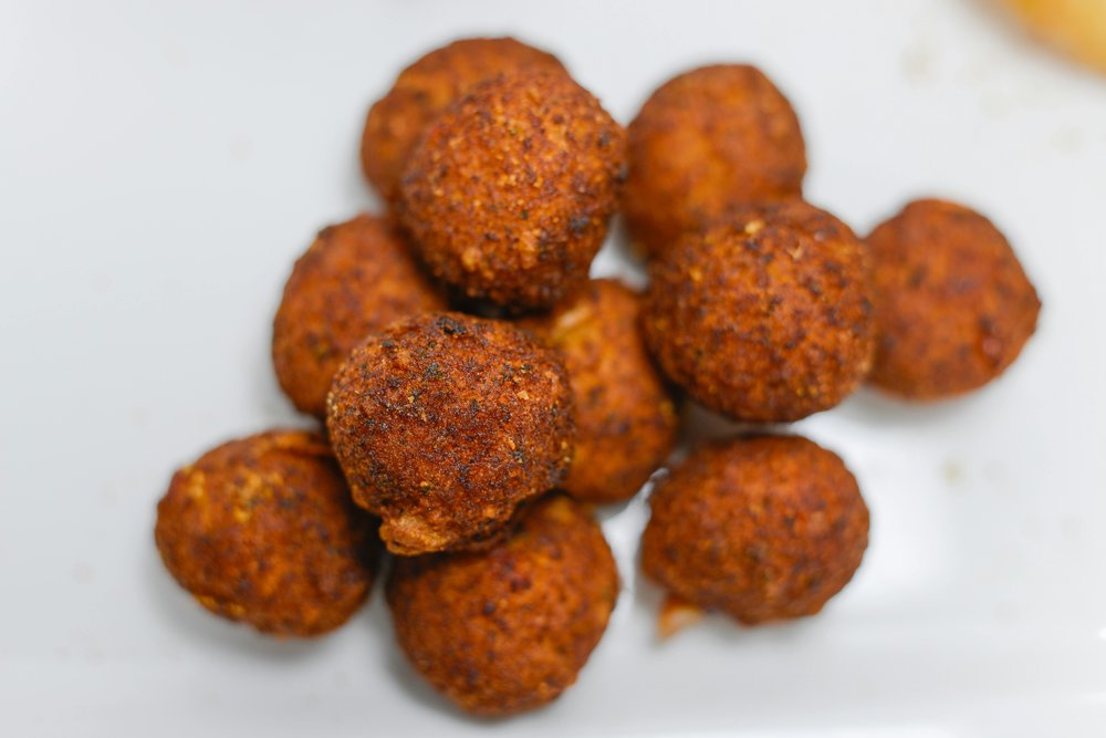 Milanese meatballs made with leftover meat, pan-fried until golden.