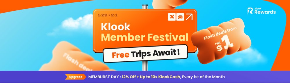 Klook Memburst Day & Member Festival 