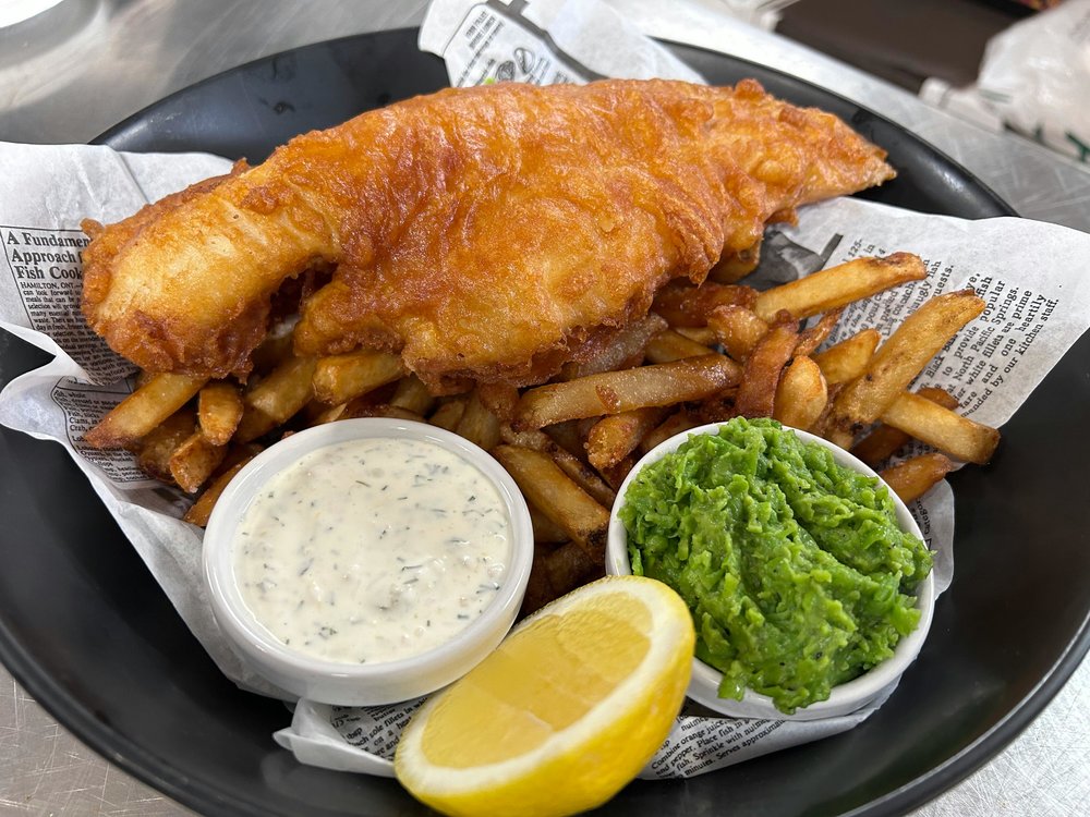 Crispy fish and chips from Flippin Fish and Chippery | Photo Credits: Damon Kestle on Pexels