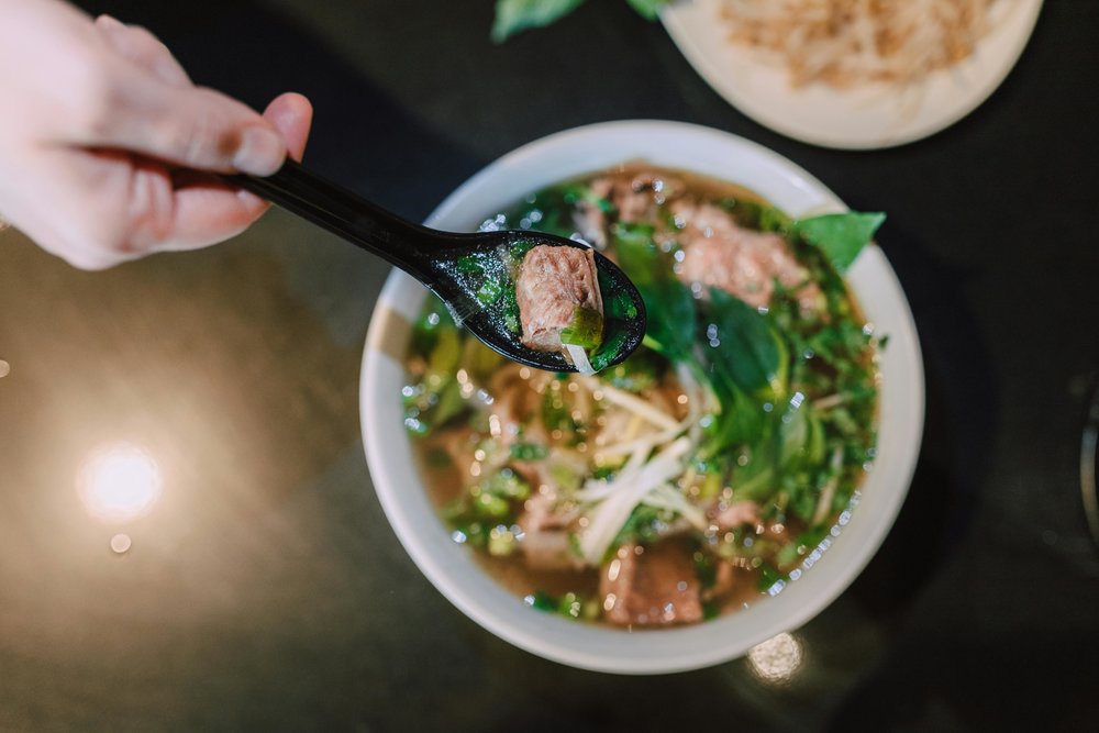 Warm bowl of pho soup at Pho Hung Vuong Saigon | Photo Credits: RDNE Stock project on Pexels