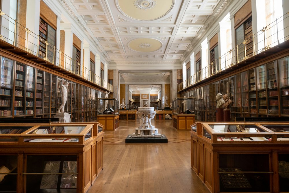 Library full of ancient works in the British Museum | Photo Credit: Tomasz Zielonka on Unsplash