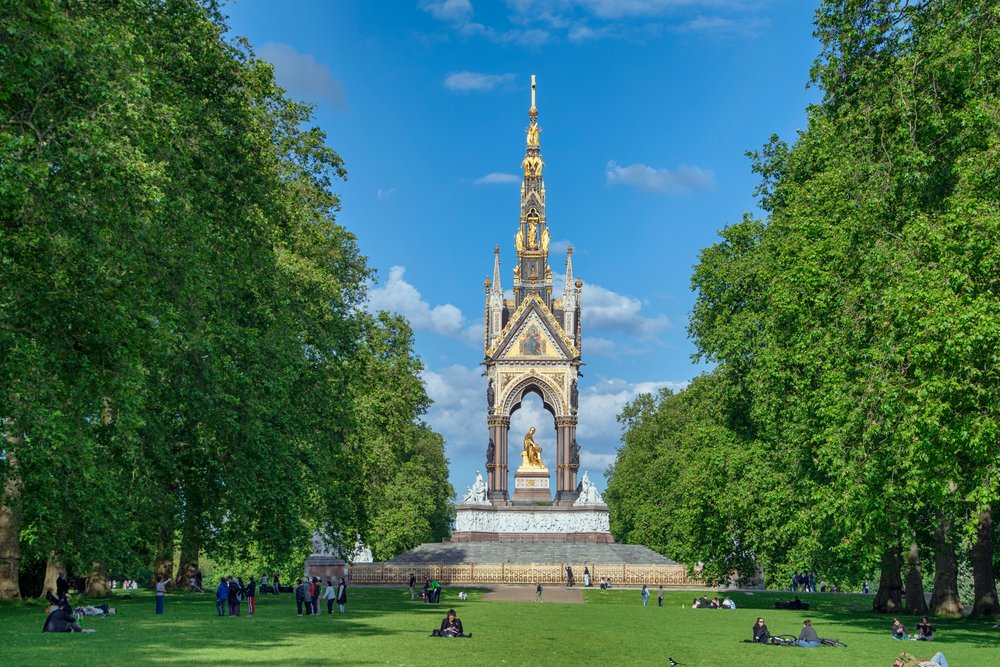 Albert Memorial in Hyde Park