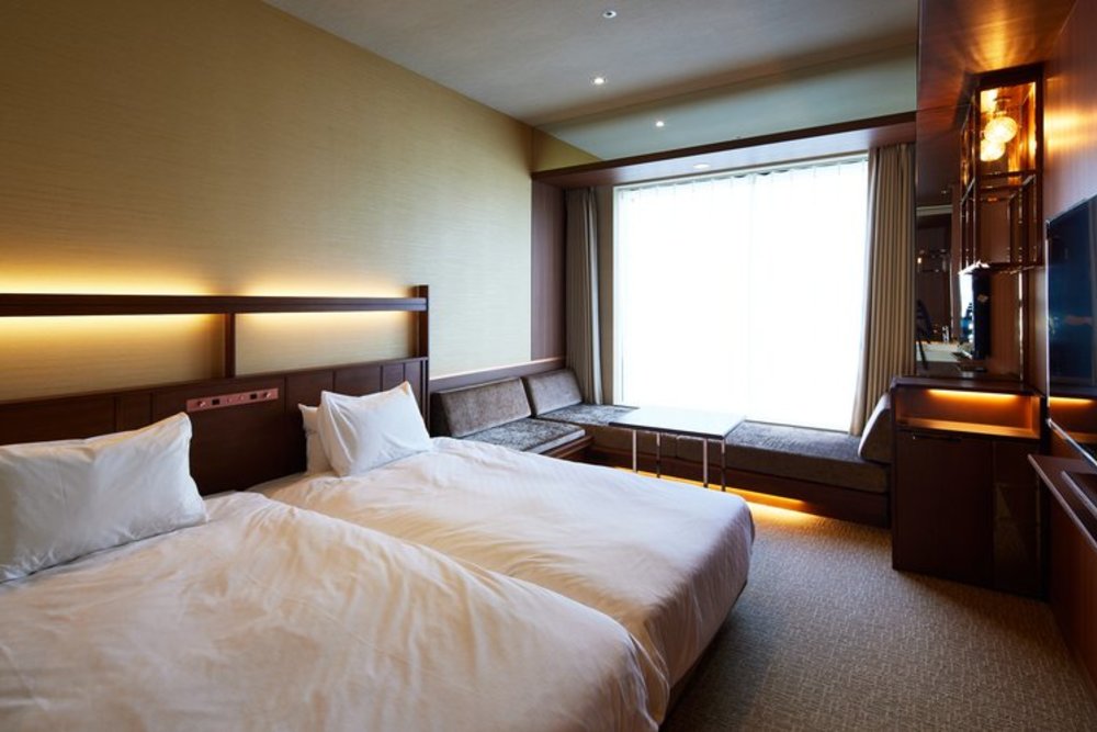 Comfortable hotel room in Osaka ideal for travelers seeking convenient city stays