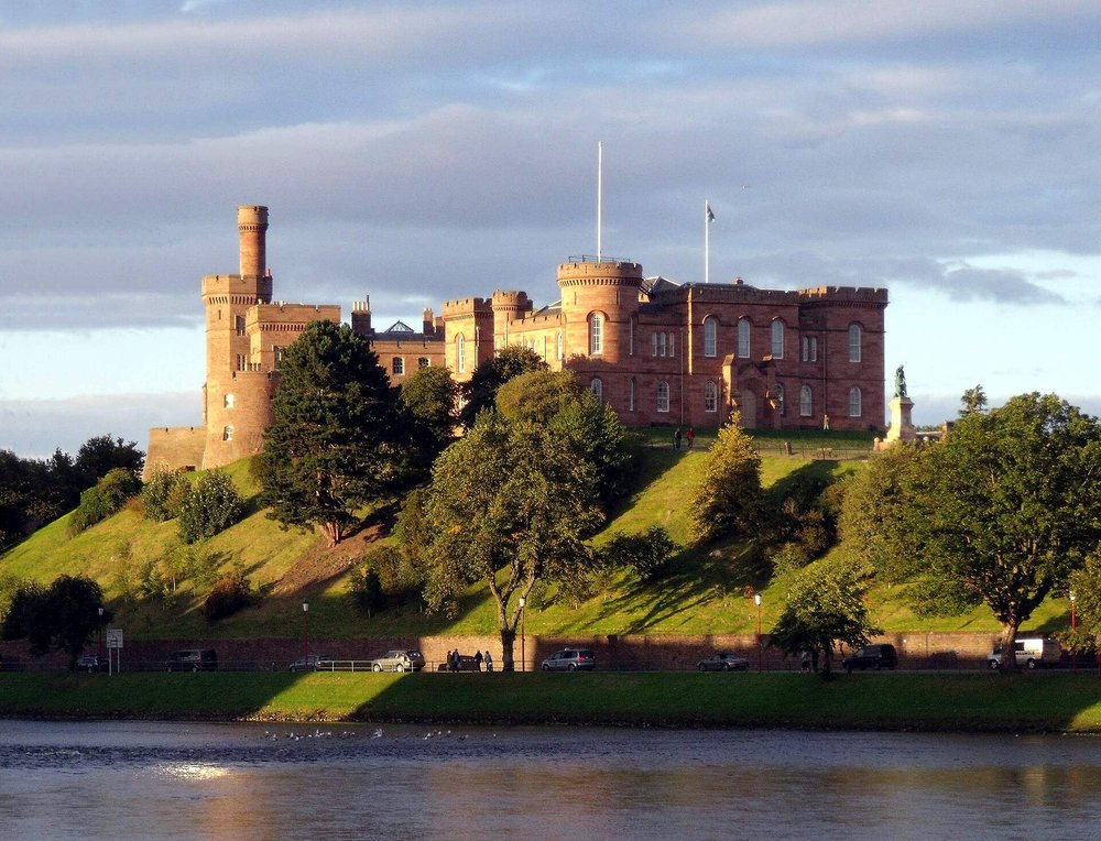 Inverness Castle and River Ness gateway to the Scottish Highlands