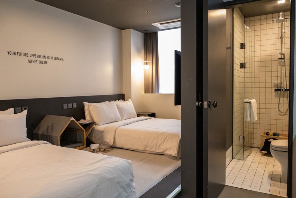 picture of a room at hotel cappuccino in seoul, south korea