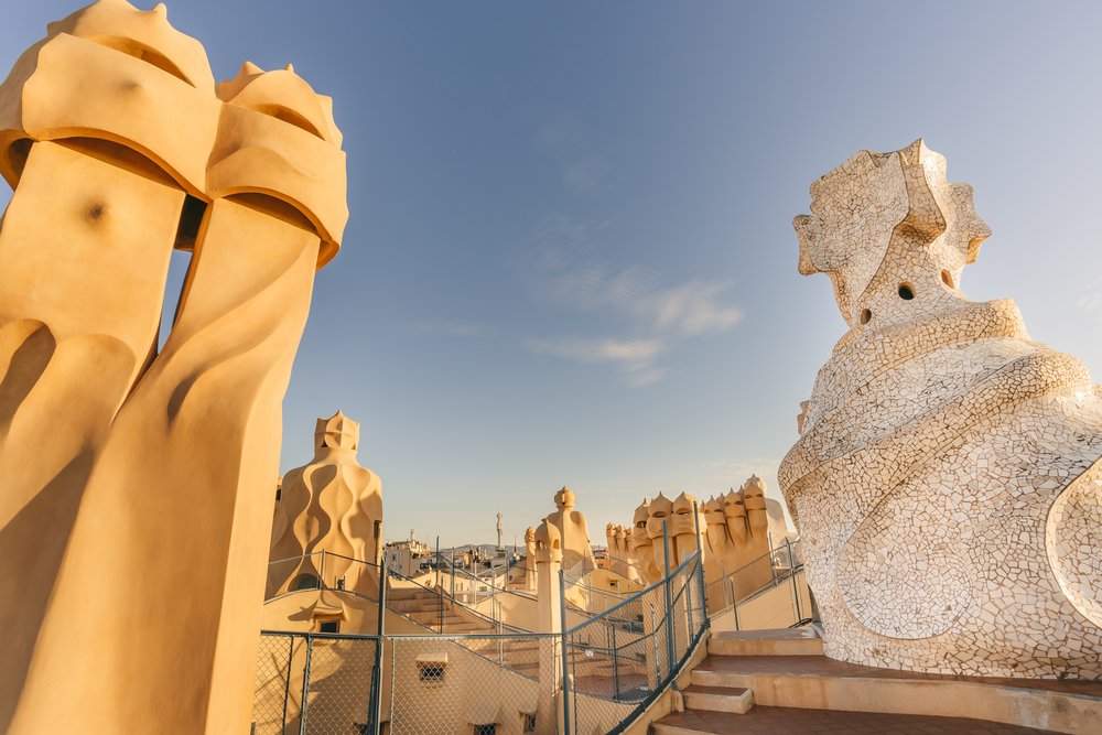 The breathtaking views of La Pedrera–Casa Milà