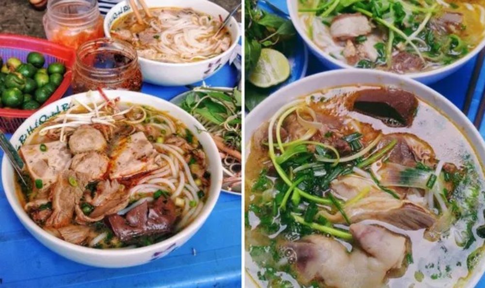 Spicy beef noodle soup (Bún bò huế)