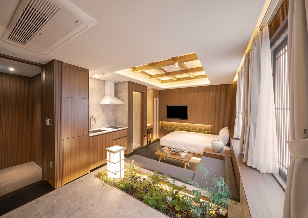 Mini apartment at UH Suite The Myeongdong