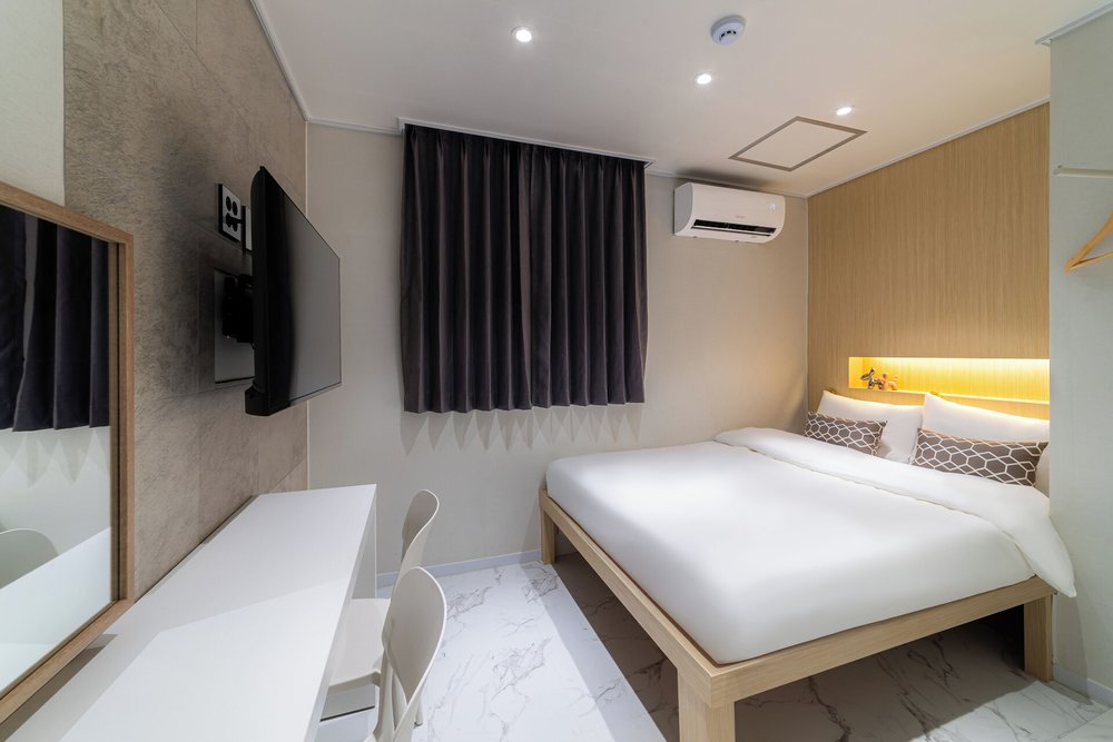Modern and clean room at The Central Hongdae