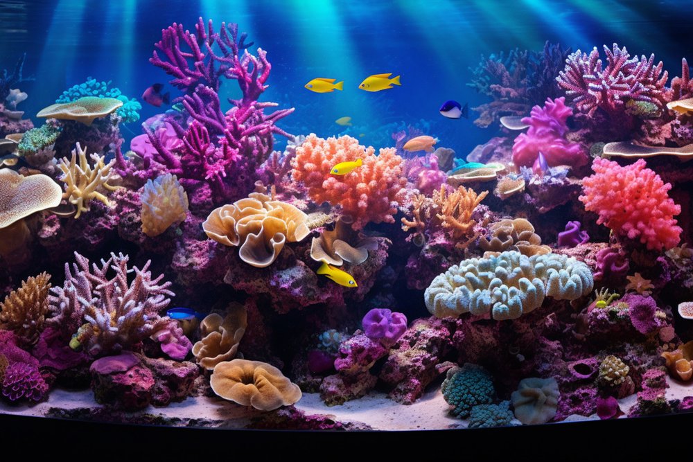 Các Bể San Hô Rực Rỡ Trong Coral Kingdom Pavilion