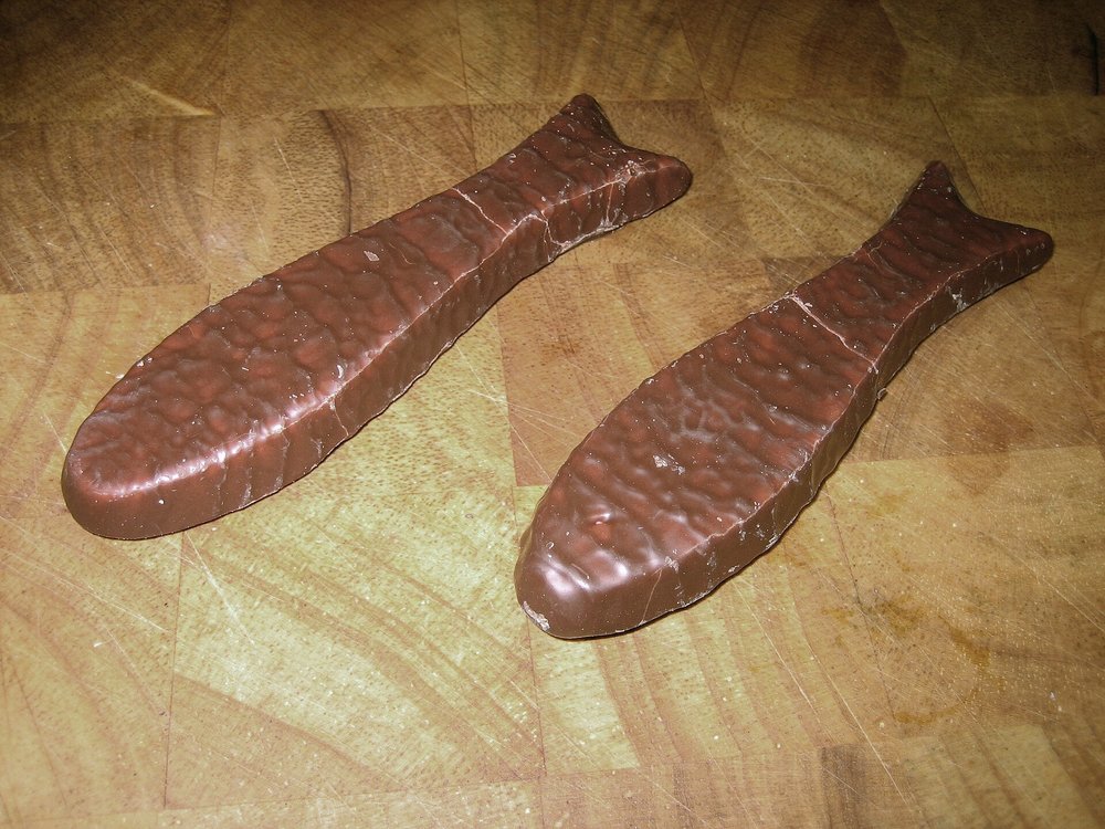 Chocolate fish candy, a popular sweet treat in New Zealand