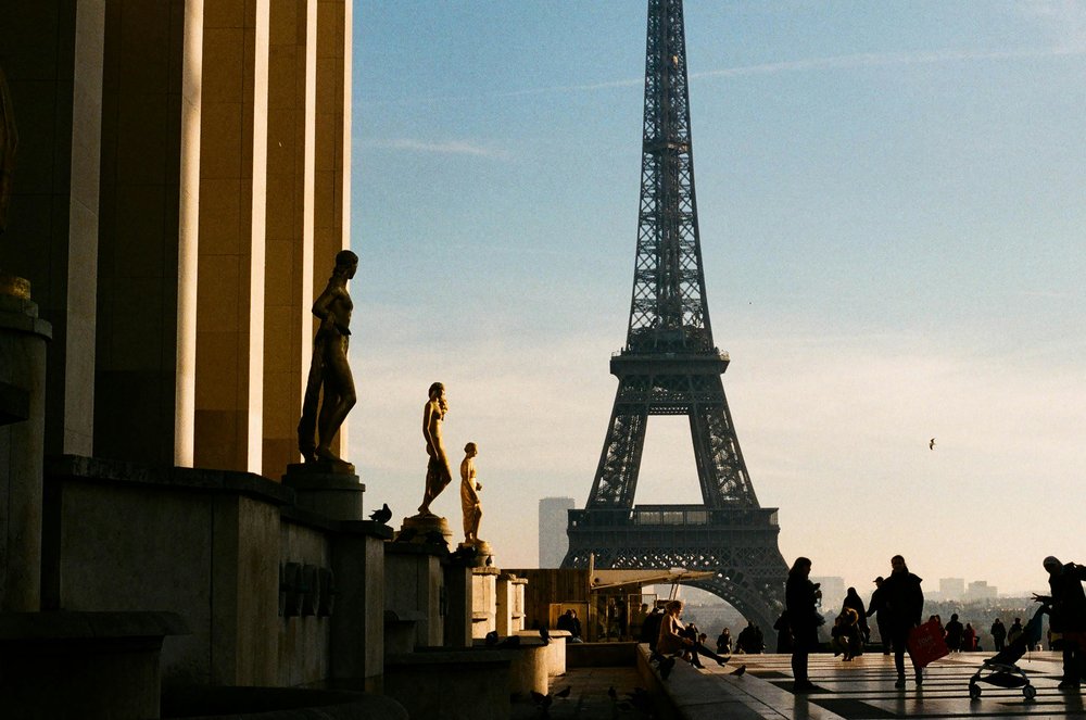  View of the Eiffel Tower from Trocadero Gardens in Paris | Photo Credit: Anna Urlapova on Pexels