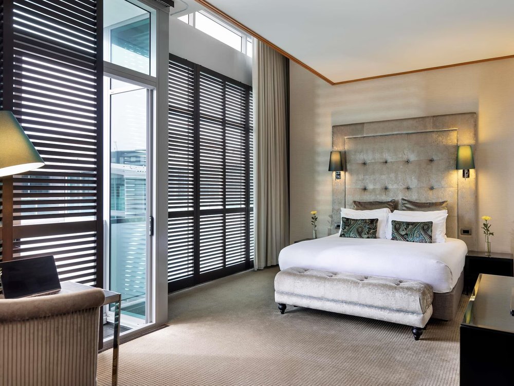 Elegant room at Sofitel Auckland Viaduct Harbour