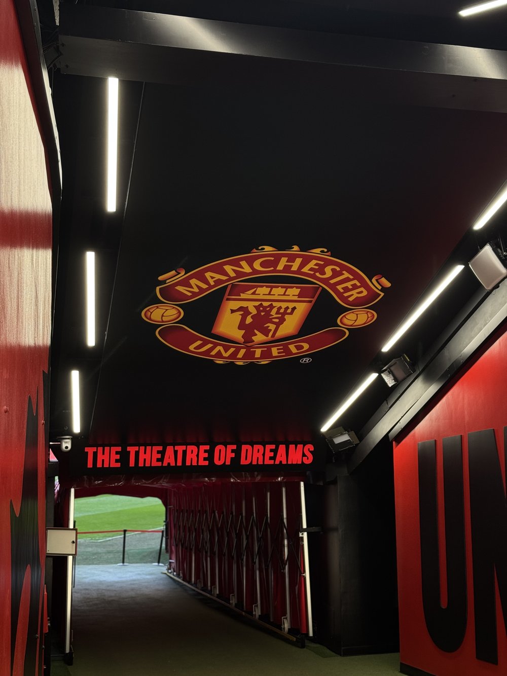 Old trafford Stadium Tour 
