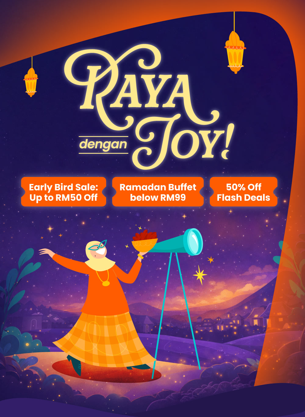 raya dengan joy Ramadan Buffet deal 2026 klook my