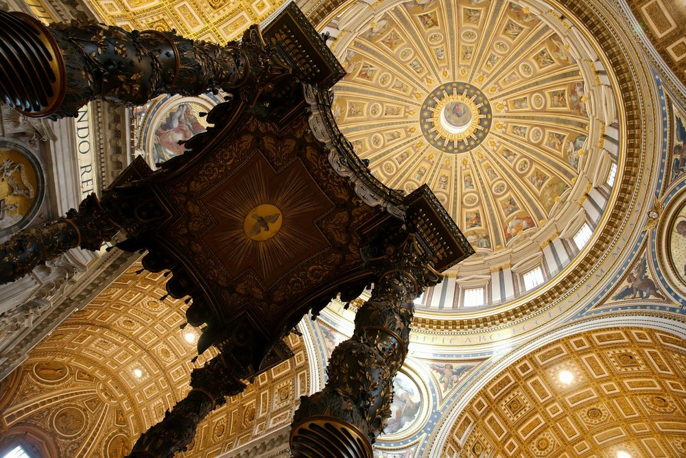 Architectural details of St. Peter’s Basilica Dome | Photo Credits: Özgür KAYA on Pexels
