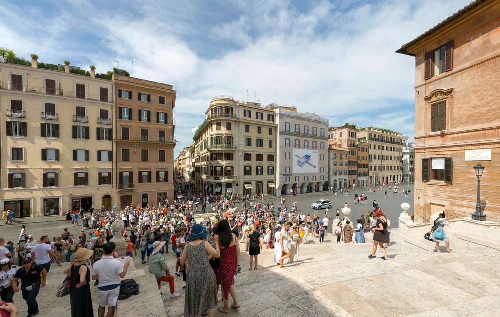 The Spanish Steps in the heart of Rome | Photo Credits: Valentin Ivantsov on Pexels