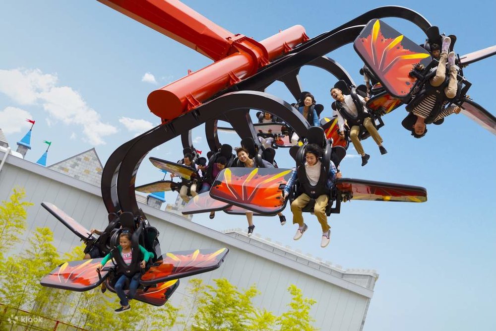 A thrill ride at LEGOLAND® Nagoya.