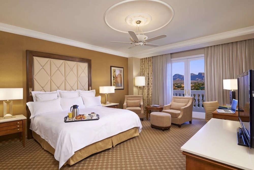 An elegant room inside JW Marriott Las Vegas The Resort at Summerlin