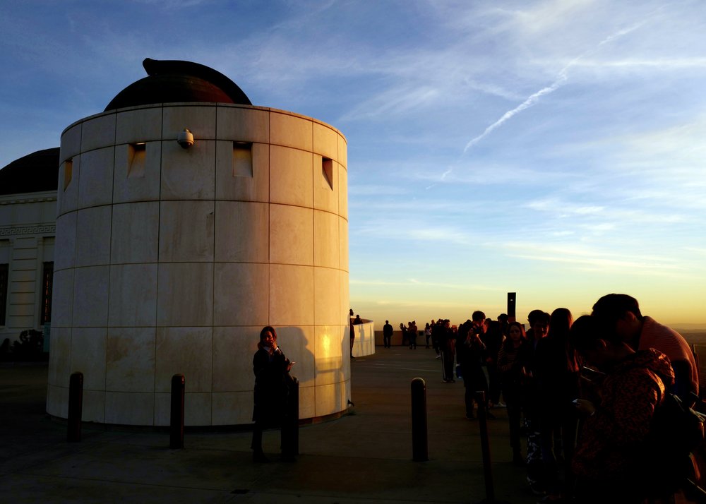 Sunset views at Griffith Observatory | Photo Credits: Lezlie on Flickr