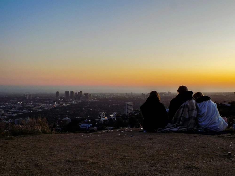 Sunset glow over Runyon Canyon Park | Photo Credits: Travel Savvy Agency