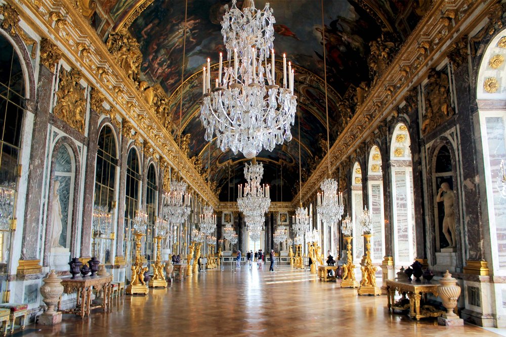 Hall of Mirrors inside the Palace of Versailles | Photo Credit: Jessica Kantak Bailey on Unsplash