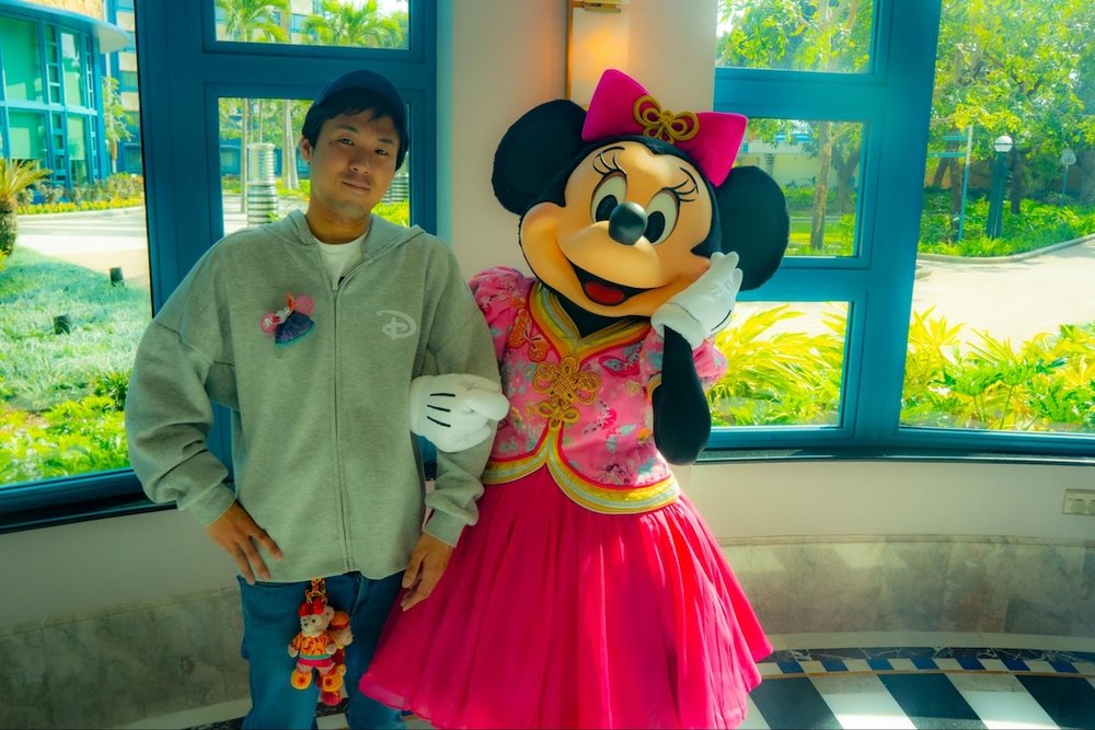 HKDL lunar new year minnie