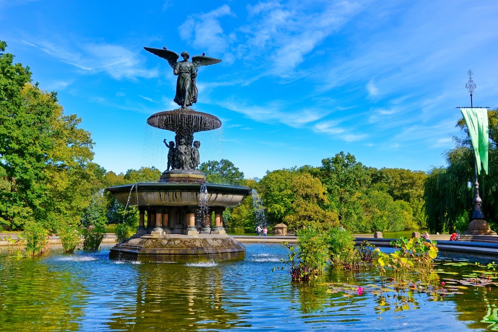 Bethesda Fountain in Central Park