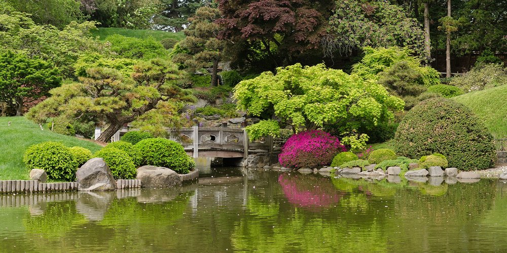 Japanese Hill-and-Pond at Brooklyn Botanic Garden