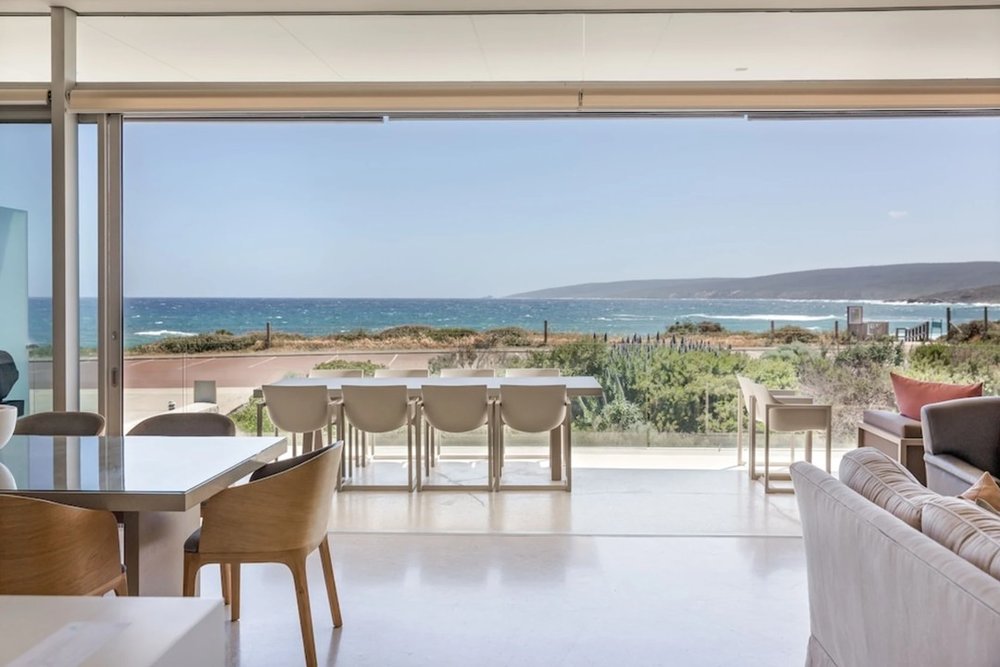 An accommodation with an ocean view
