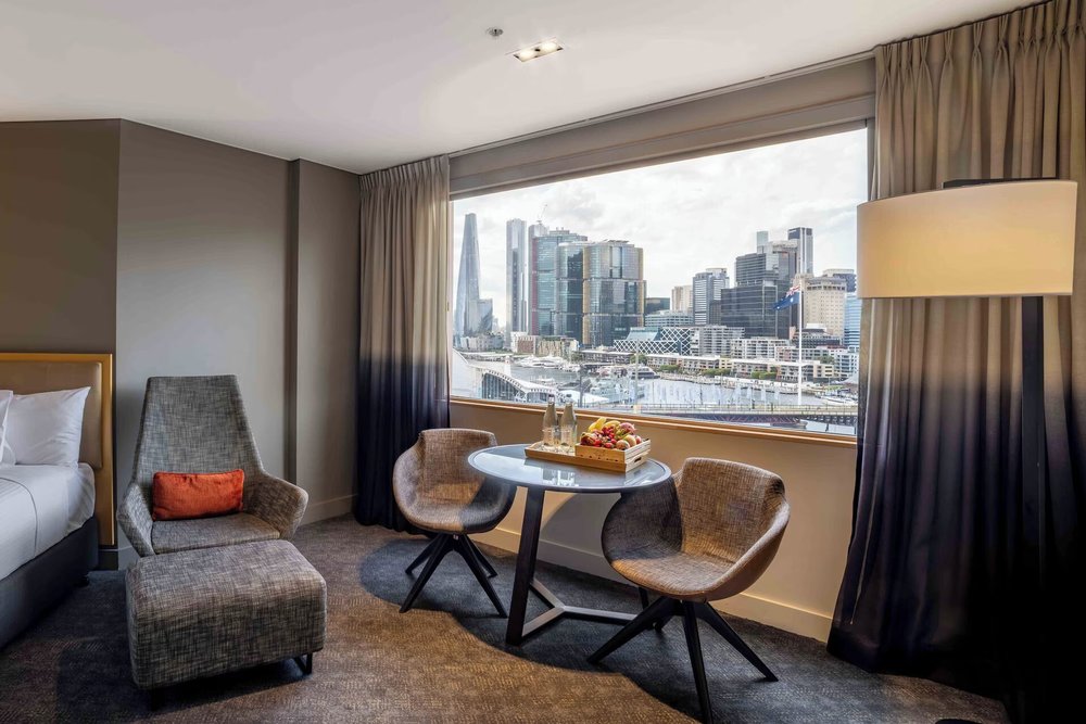  Novotel Sydney hotel at Darling Harbour with water views