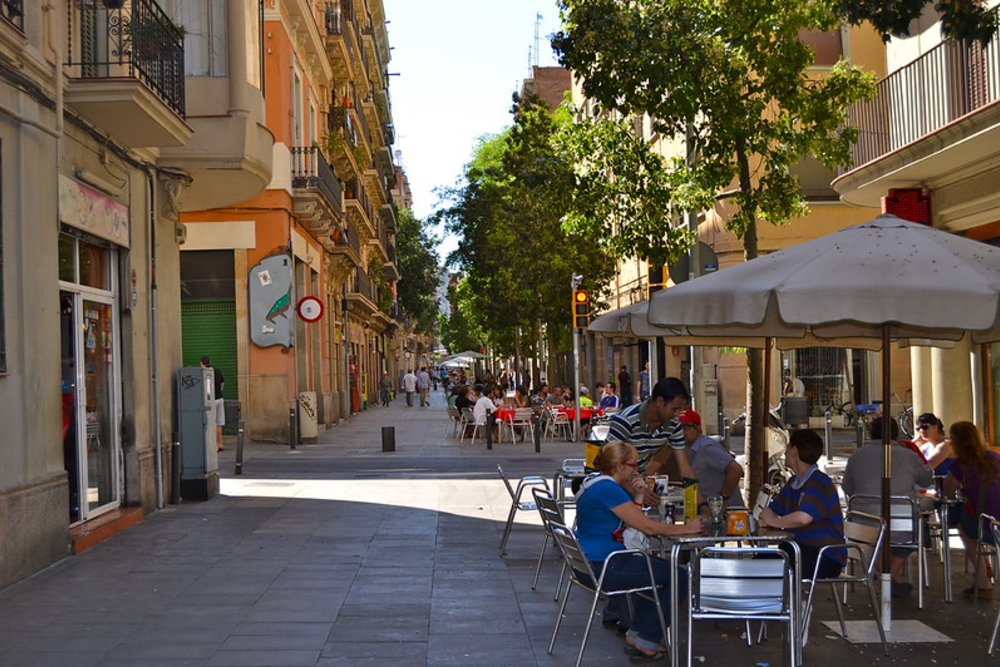 A street in Poble Sec | Photo from Oh-Barcelona.com on Flickr