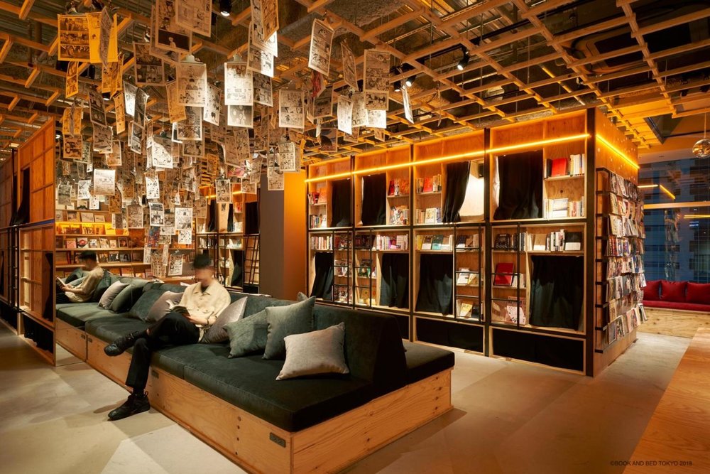 Book and Bed Tokyo Shinjuku hostel’s single shared dormitory 