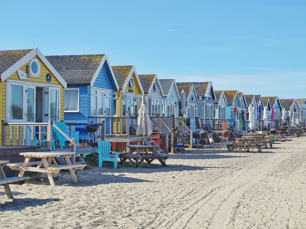 Colorful beach huts at Bournemouth Beach | Photo Credit: Belinda Fewings on Unsplash