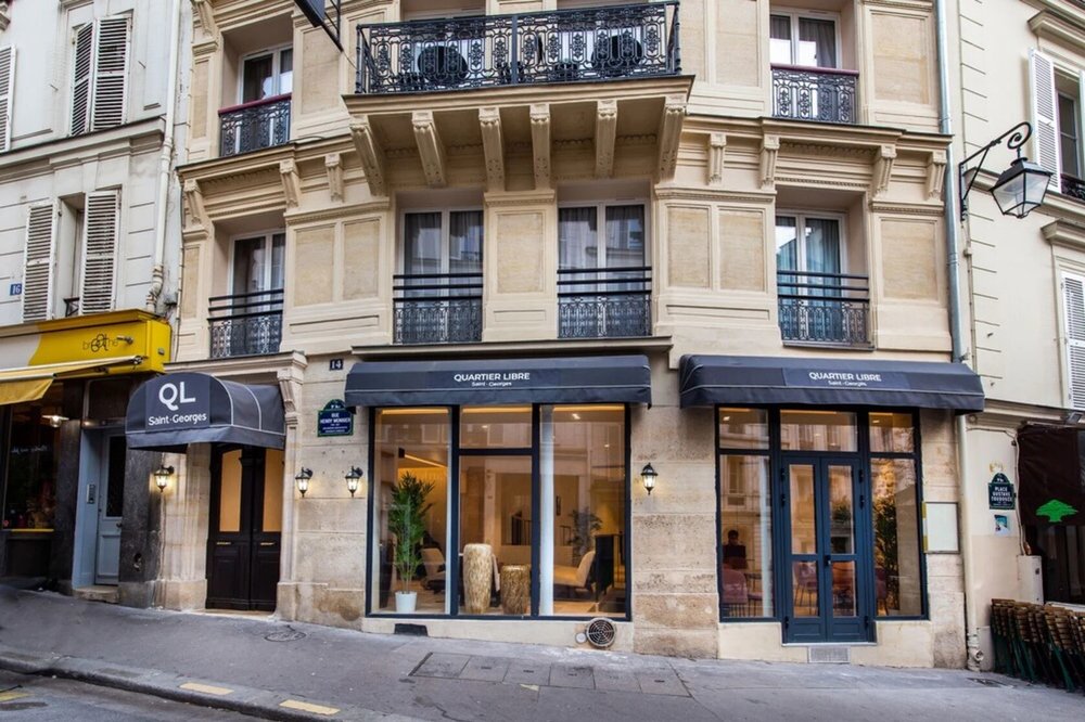 Stylish and modern exterior of Aparthotel Quartier Libre Saint-Georges