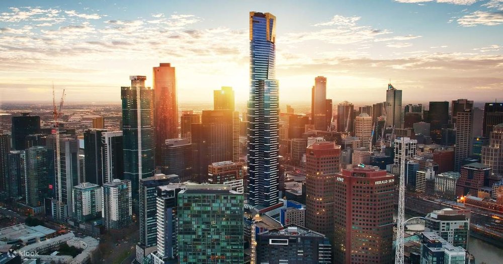 A view of Melbourne’s skyline