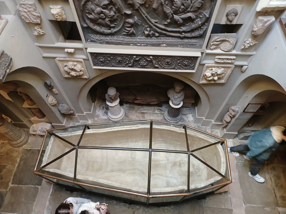 Historic collections at Sir John Soane’s Museum, London | Photo Credits: Simon Burchell on Wikimedia