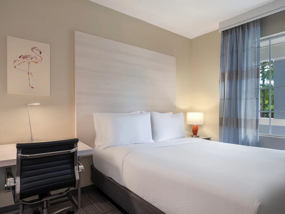 Modern king room at Holiday Inn Resort Orlando Suites & Waterpark