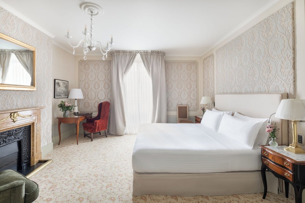 Historic rooms at Hotel El Palace Barcelona