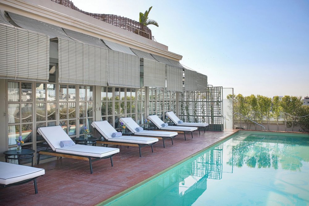 Rooftop oasis at Hotel El Palace Barcelona