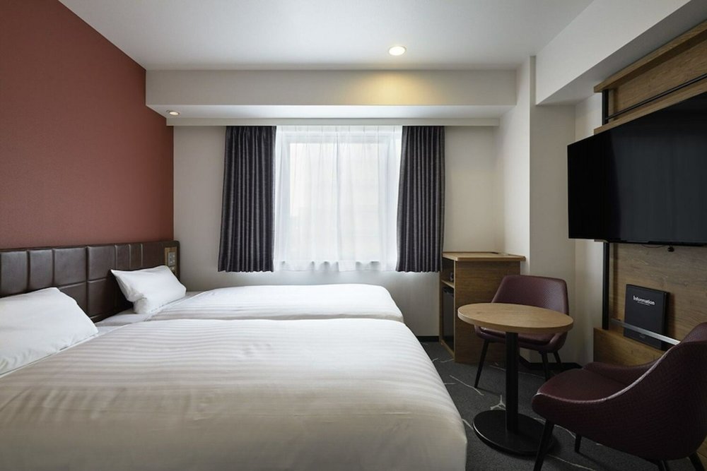 Standard double room at VIA INN Shinsaibashi