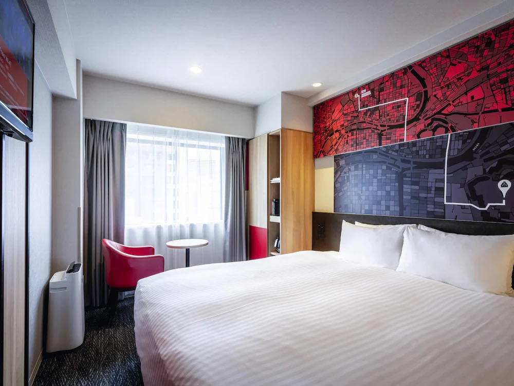 Standard double room at ibis Osaka Umeda