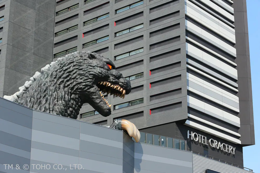 Hotel Gracery Shinjuku’s famous Godzilla