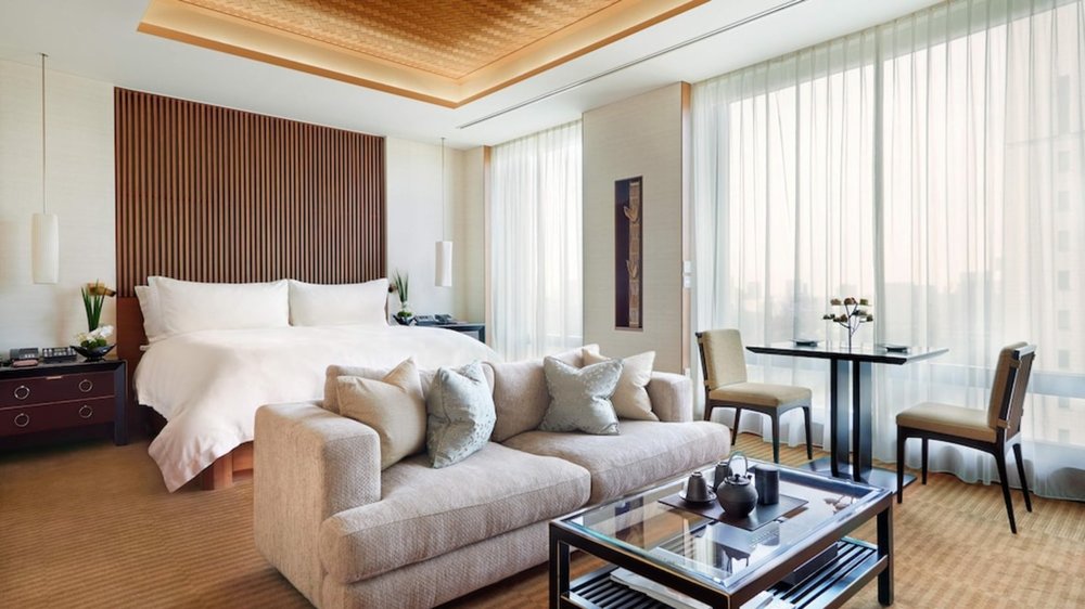 A 5-star room at the Peninsula Tokyo